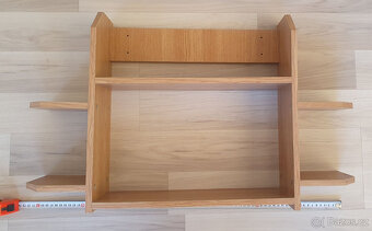 poličky police věšák masiv - 5