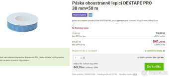 Páska Dektape Pro a Dektape Kontra - 5