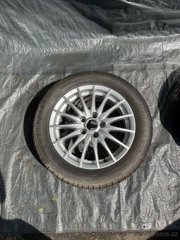 Celá ALU kola ALFA s pneu GOODYEAR - 5