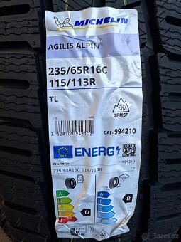 Nové zimní 235/65 R16C - Michelin Agilis Alpin DOT25 - 5