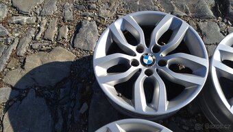 originál al kola 17 5x120 BMW 1 3 5 X1 X3 + TPMS - 5