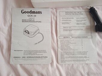 Discman Sony se zařízením pro autorádia - 5