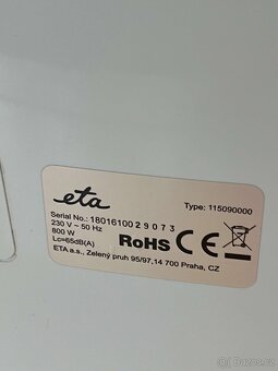 Domácí pekárna ETA Siestina 1150 90000 bílá - 5