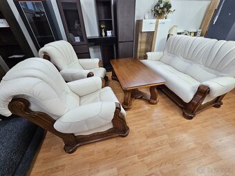Kožena Luxusní sedací souprava Cezar - 5
