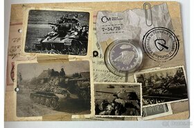 Stříbrné mince Obrněná technika 2022  + album - 5