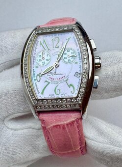 DÁMSKÉ NÁRAMKOVÉ HODINKY ELINI S PŘÍRODNÍMI BRILIANTY - ETUE - 5