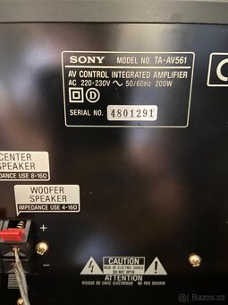 Sony Hi-Fi systém sestava - 5