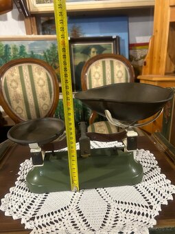 Starožitné litinové váhy - 5