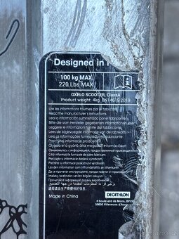 Prodám freestyle koloběžku OXELO - 5