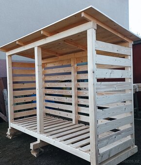 Dřevník - přístřešek na dřevo - 5