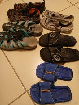 kopačky vel.38,40, tenisky Champion a Nike vel.42,34-37 - 5