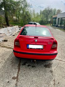 Škoda Octavia 1.9 TDi 66kw červená, nová STK, tažné, klima - 5