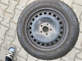 Zimní gumy na plechových discích Ford Mondeo - 5