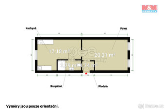 Pronájem bytu 2+kk, 43 m², Plzeň, ul. Havlíčkova - 5