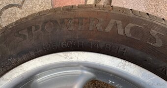 ALU kola Platin 185/60 R14 letní pneu - 5