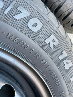 Letní sada 4x100 5J et35 Škoda Citigo 165/70 R14 - 5