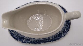 Starožitný omáčník - Kobalt KPM GERMANY, Krásný stav - 5