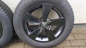 Prodám original zimní alukola Škoda 185 65 15 5x100 - 5
