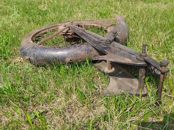 Přední vidlice NSU 125 ZDB originální stav včetně barvy - 5