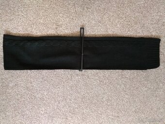 Nová dámská zimní šála Alpine Pro - černá, akryl - 5