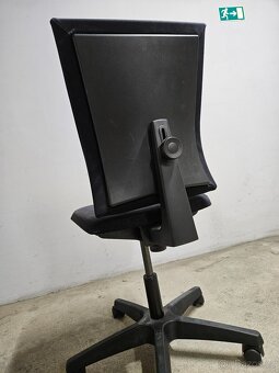 Kancelářská židle černá nastavitelná - 5