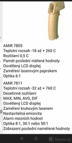 Infra laserovy teplomer AMIR 7805 - 5