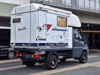 MERCEDES SPRINTER 316 4X4 2,7TD valník + bytná nástavba - 5