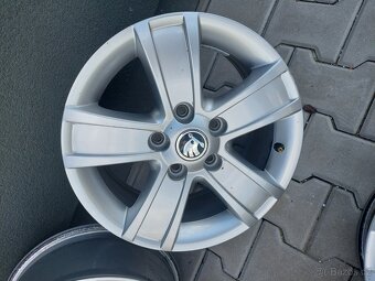 ALU kola sada ŠKODA OCTAVIA II 1Z0601025S - 5