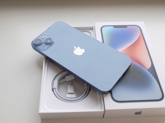 APPLE iPhone 14 Plus 128GB Blue - ZÁRUKA - TOP STAV - 5