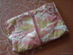 Dívčí stylová nepromokavá bunda - cca 4-6 let - 5