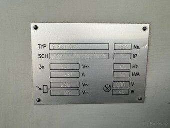CNC soustruh MAS S50i s řídicím systémem FANUC - 5