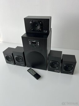 Genius SW-HF 5.1 4500 Ver. II, 5.1 Reproduktory, dřevěné - 5