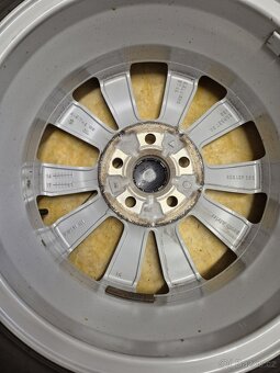 Originál sada alu kol VW POLO SALOU R15 + zimní pneu - 5