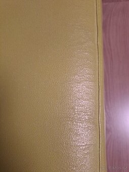 Rozkládaci koženková sedačka - 5