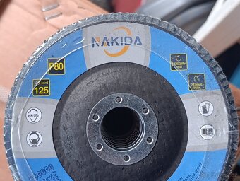 Lamelové kotouče 125 80 hrubost modré - 5