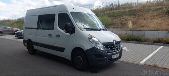 2016 Renault Master, 7míst, Tažné 2,5t - 5