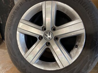 VW 6,5jx16 et33, letní 215/60 - 5