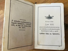 Starožitná modlitební knížka r. 1898 - 5