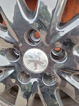 ALU disky R17 5x108 7,5J17H2 (ET44) + pneu 215/55 ZR17 98W - 5