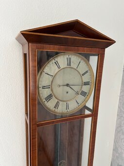 Nástěnné hodiny biedermeier, empír - dachle. - 5