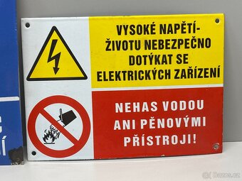 smaltovaná cedule cedulka smalt tabulka maltovaná - 5