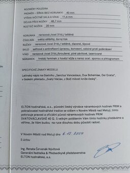 Hodinky Svatováclavské PRIM - 5