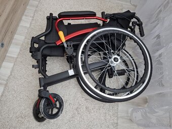 Ultralehký hliníkový skládací invalidní vozík - 5