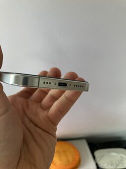 iPhone 16 pro 128 GB White 100% Kondice bat. - 5
