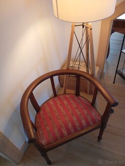 Starožitné křesla-masiv - 5