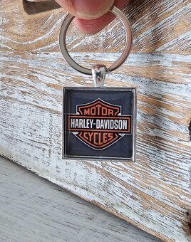 Harley Davidson - přívěšky a spony - nové - 5