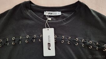 Dámská černá mikina - 5