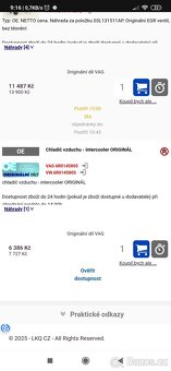 INTERCOOLER Škoda Seat AUDI VW - TDI - 5