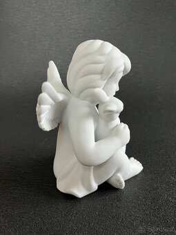 Rosenthal Soška Anděl se zajíčkem 14 cm - 5