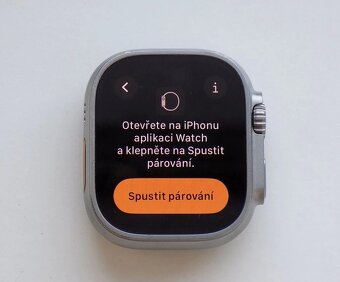 Apple Watch Ultra GPS, 49mm + Cellular Titan s černým opaske - 5